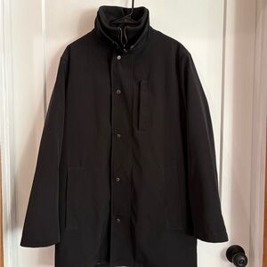 Joseph Abboud Black Trench Coat/Winter coat